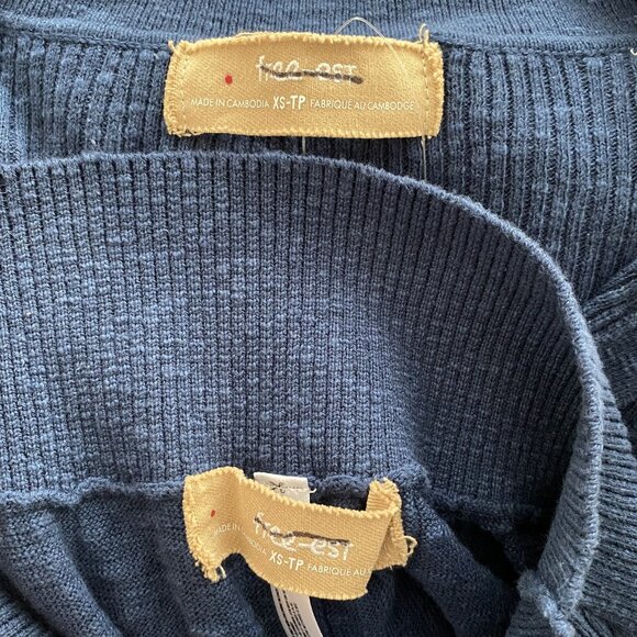 Free People Ferry Sweater Set NWOT - Picture 9 of 9